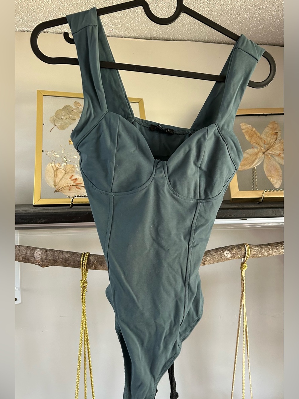Dynamite Teal Bodysuit